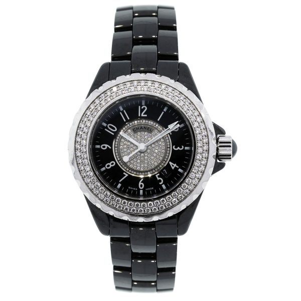CHanel diamond J12 watch