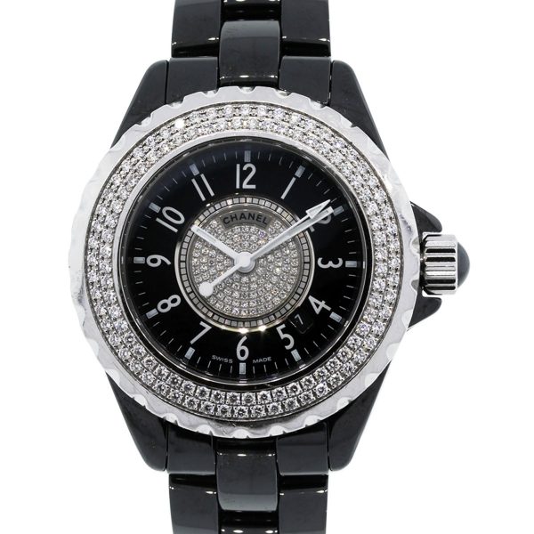Chanel j12 diamond watch