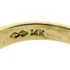 14k yellow gold ring