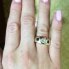 14k Yellow Gold .50ct Diamond .50ctw Sapphire Ring - Image 3