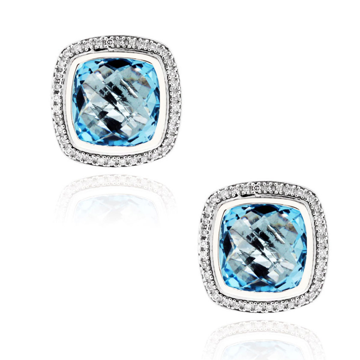 david yurman blue topaz earrings