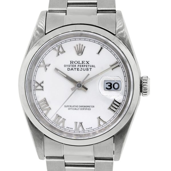Rolex 16200 white roman dial