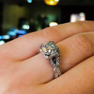 Tacori Dantela engagement ring