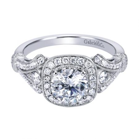 gabriel and co engagement rings