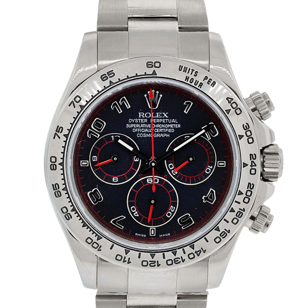 Rolex 116509 Daytona Cosmograph black and red dial