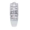 18k white gold diamond ring