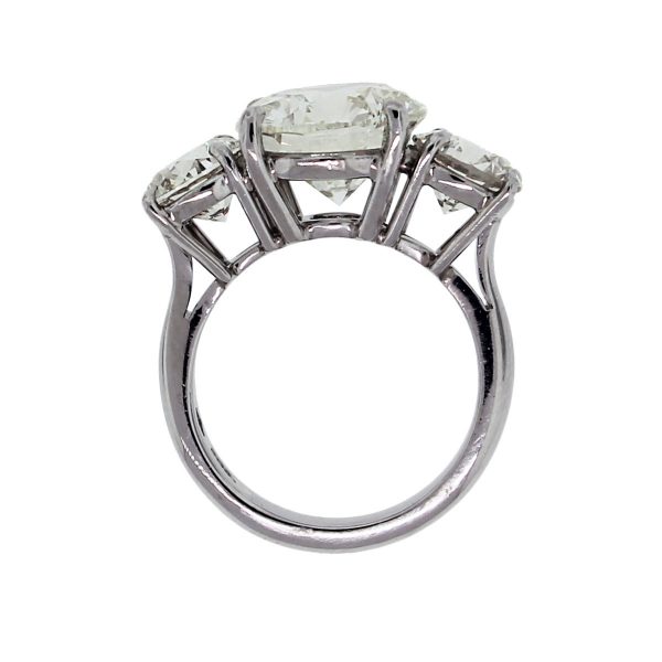 Platinum 4.01ctw Diamond Ring