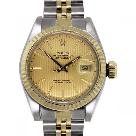 Rolex 16013 Datejust Two Tone Watch