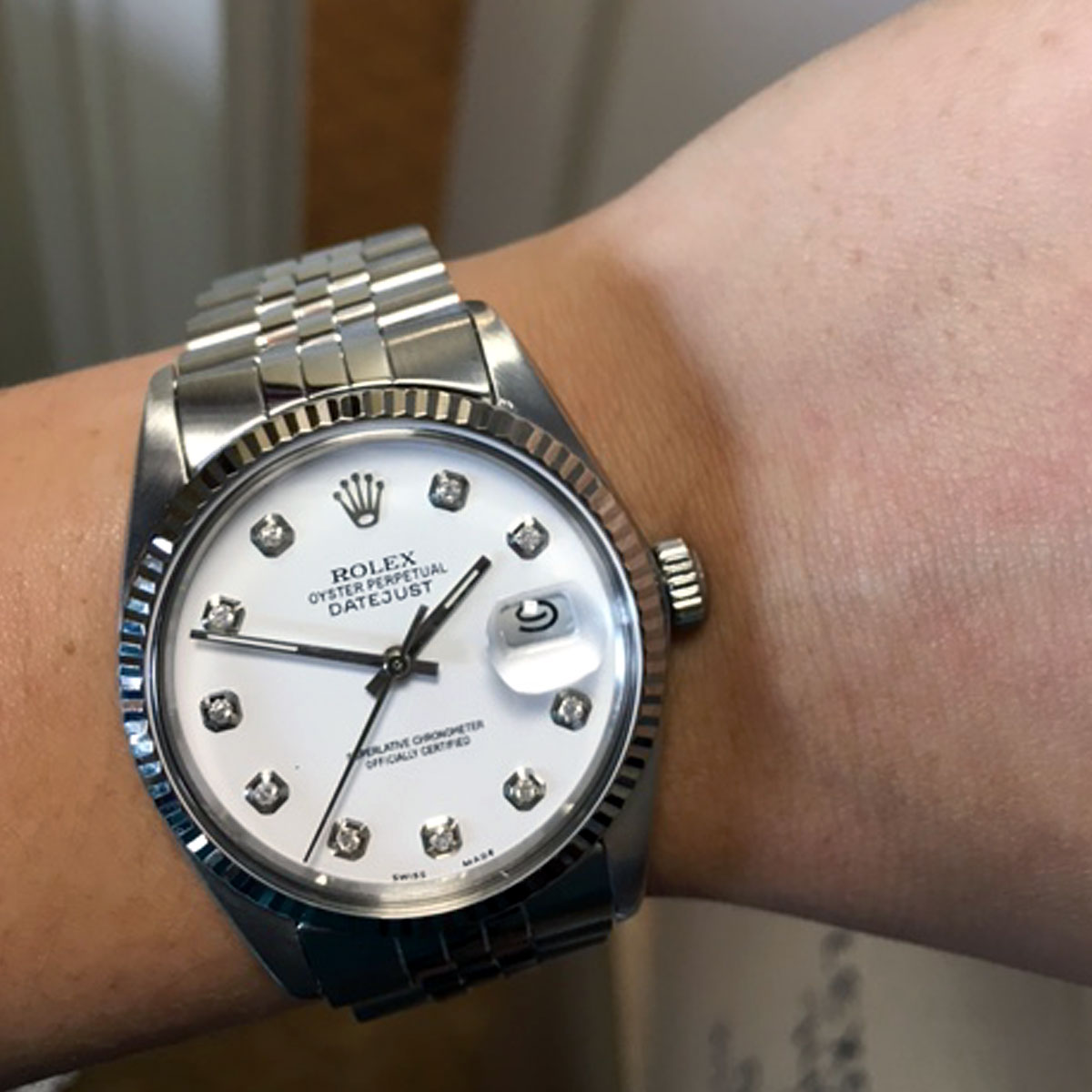 rolex 16014 diamond