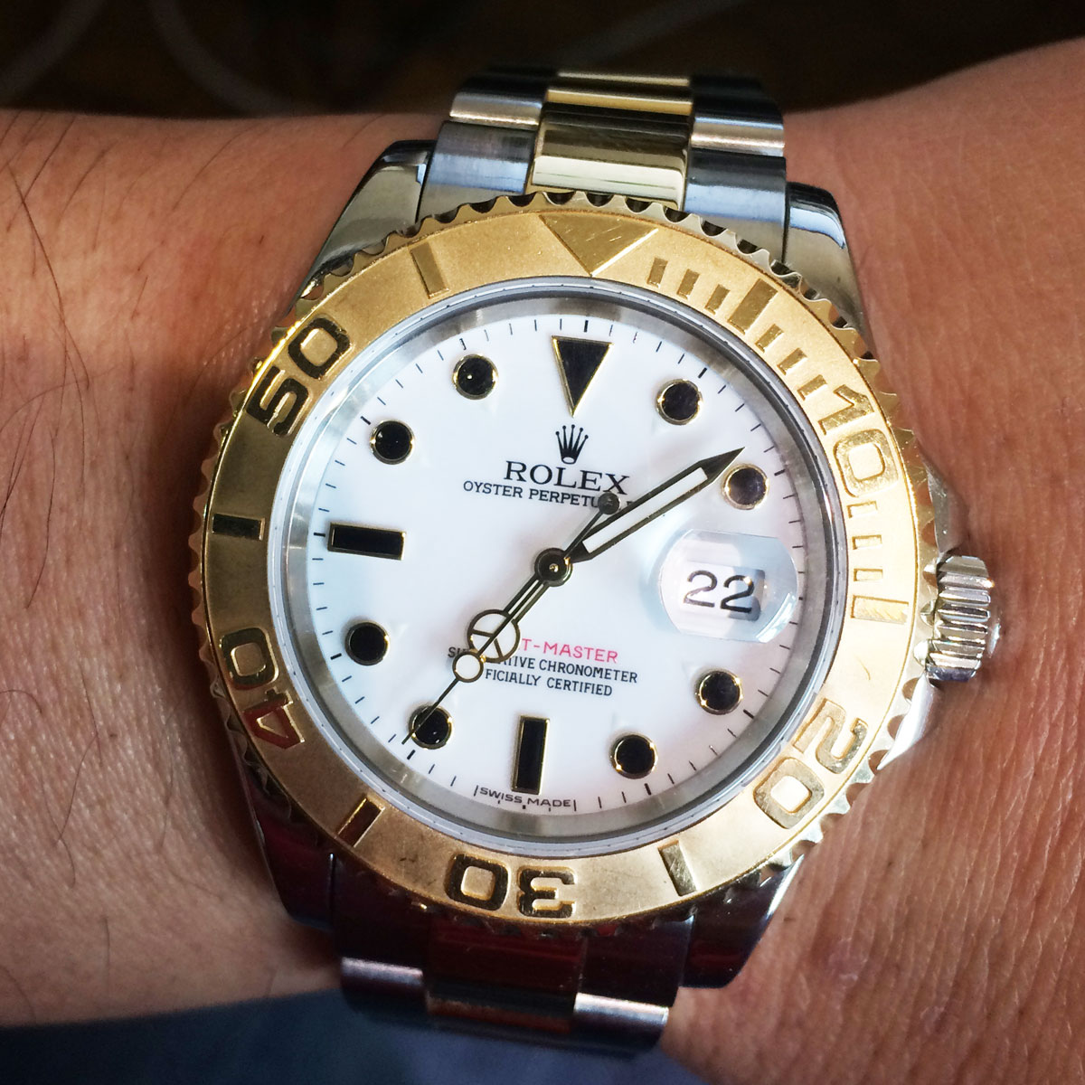 Rolex Yachtmaster 16623 Watch Two Tone Gents Watch