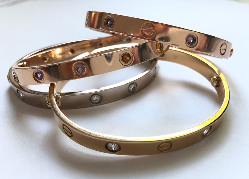 how much is a cartier love bracelet in south africa