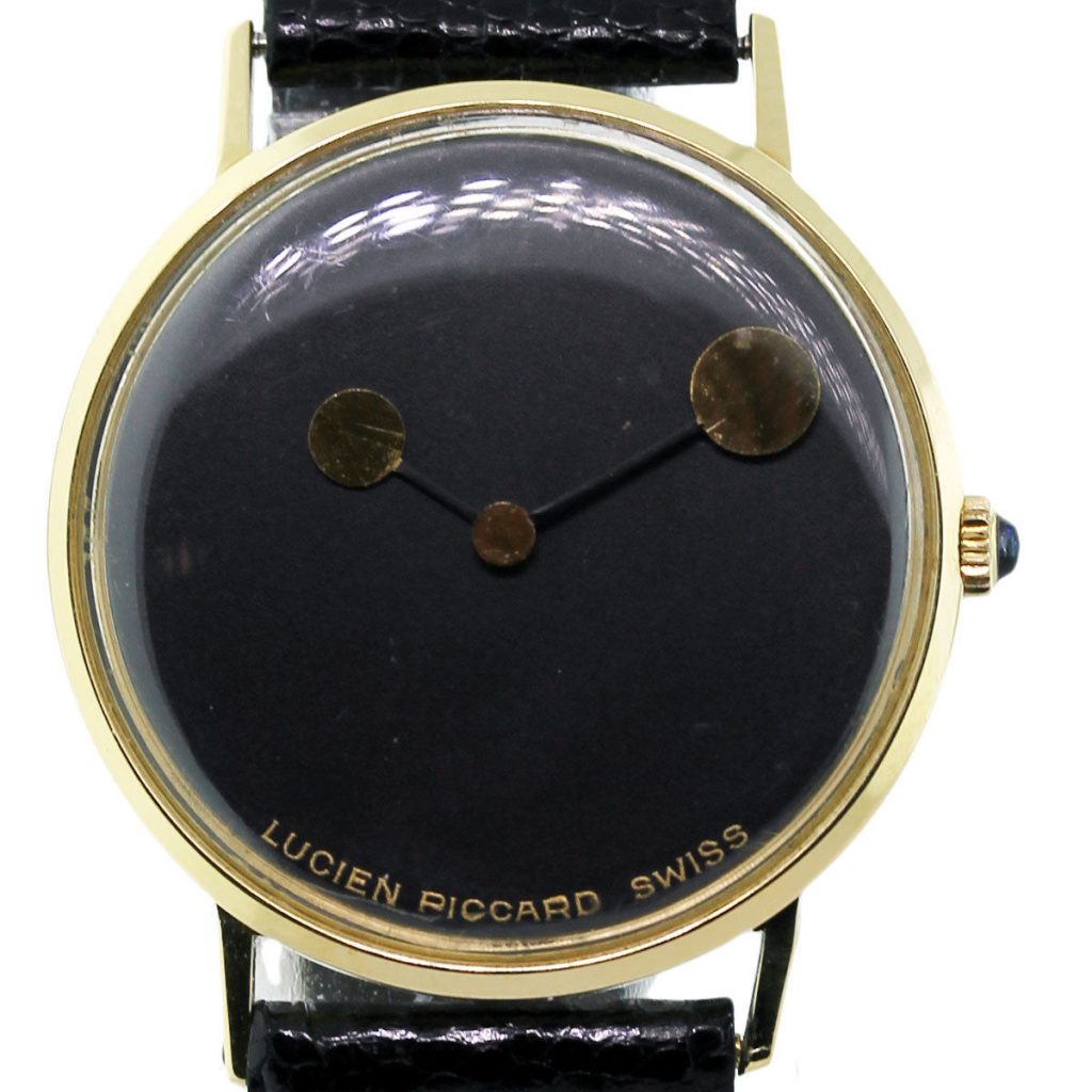 lucien piccard gold coin watch