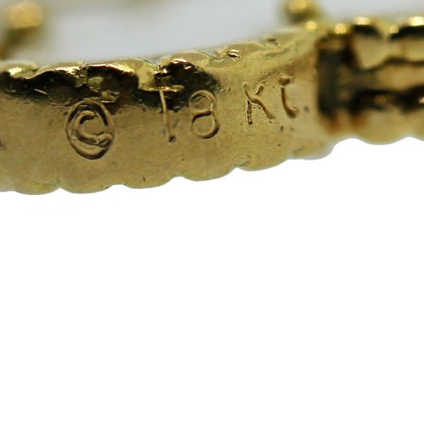 18k Van Cleef & Arpels Alhambra yellow gold necklace