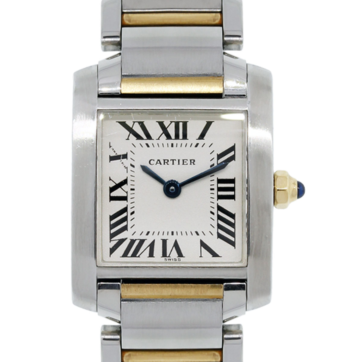 Cartier 2384 Tank Francaise Roman Dial Watch