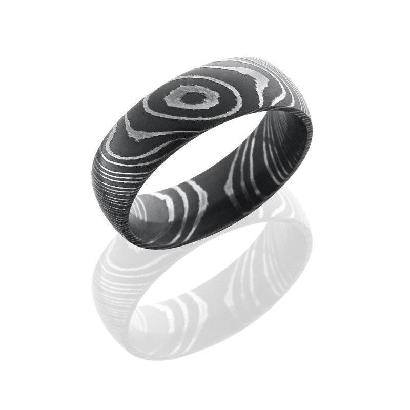 Damascus Steel wedding ring