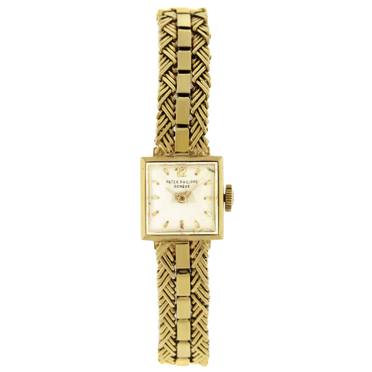 Patek Philippe 18k Yellow Gold Vintage Ladies Watch