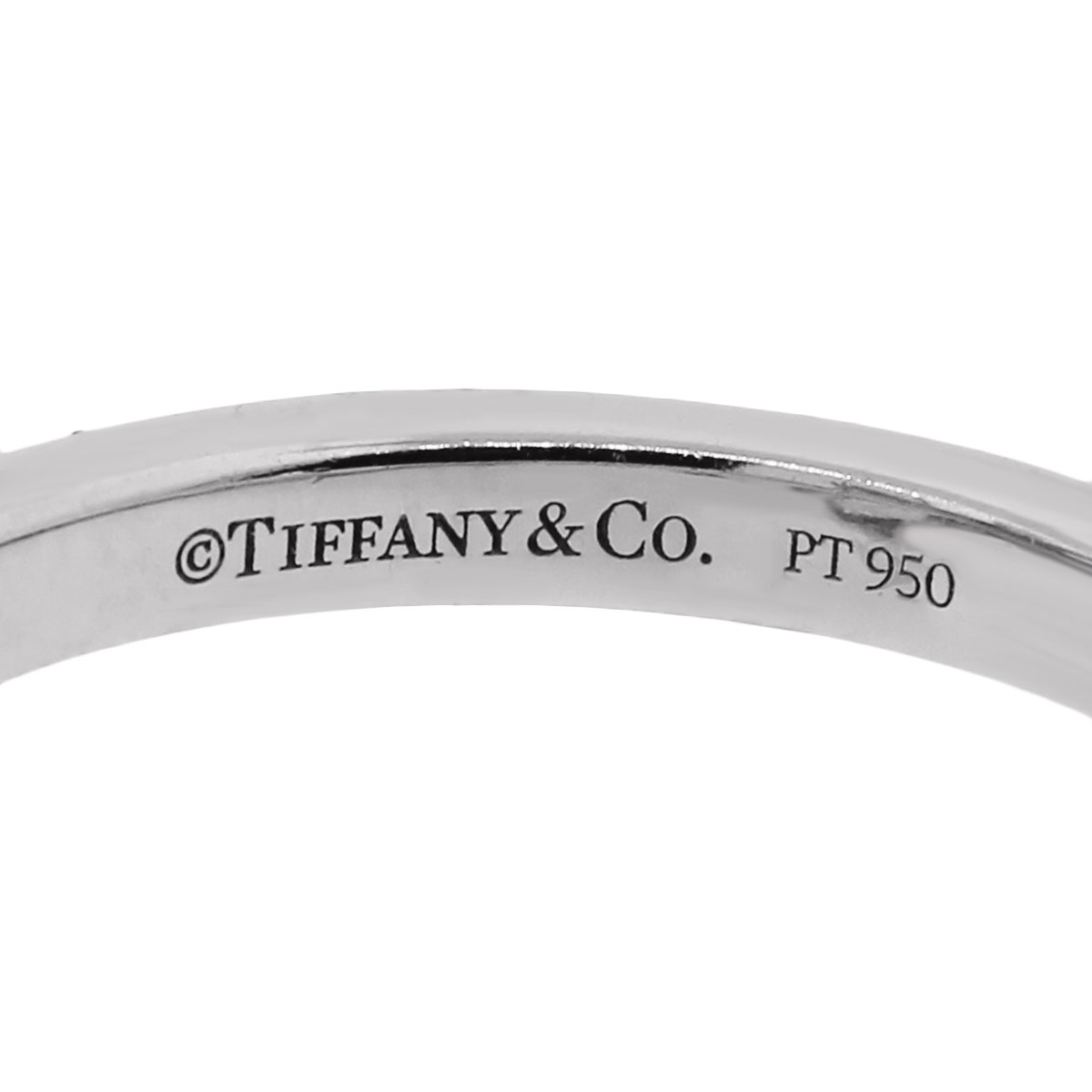 Tiffany & Co. Platinum 0.51ctw Diamond Bow Ring