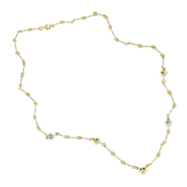 Gregg Ruth 18k Two Tone necklace