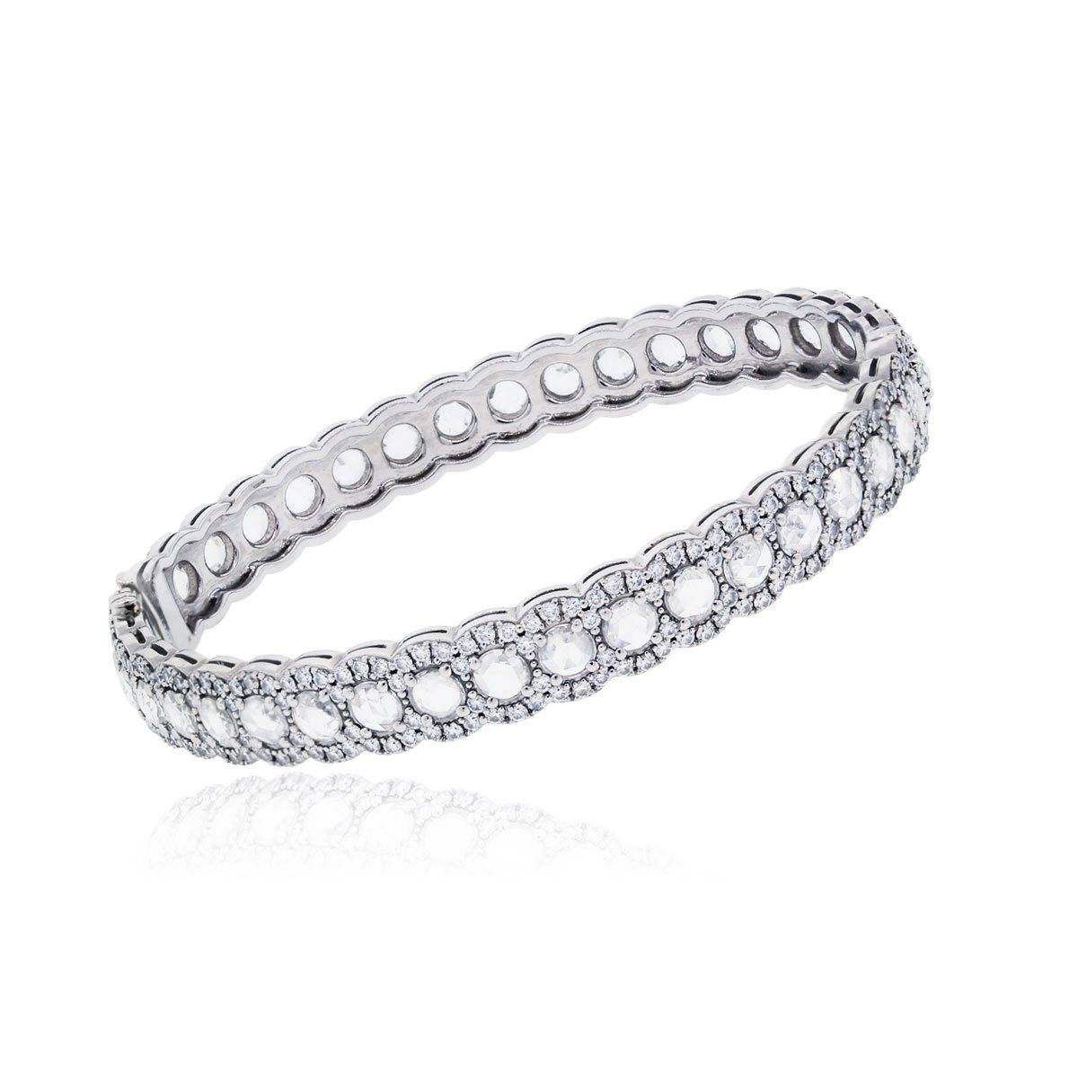 Tiffany & Co. Cobblestone diamond bracelet