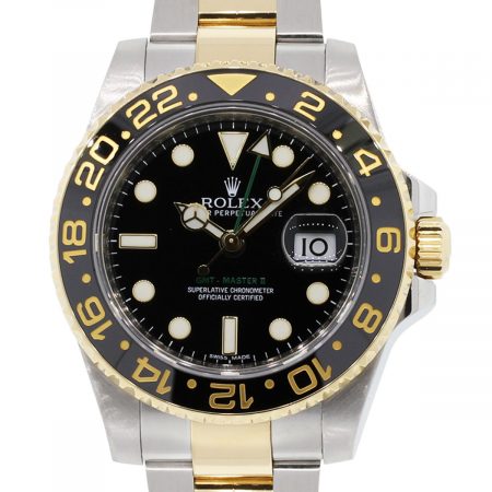 Rolex 116713 GMT-Master II Ceramic Bezel Watch