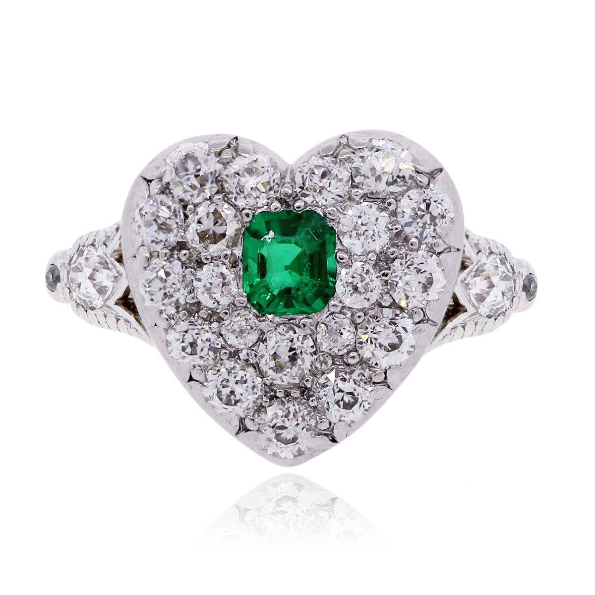 Tiffany vintage emerald ring