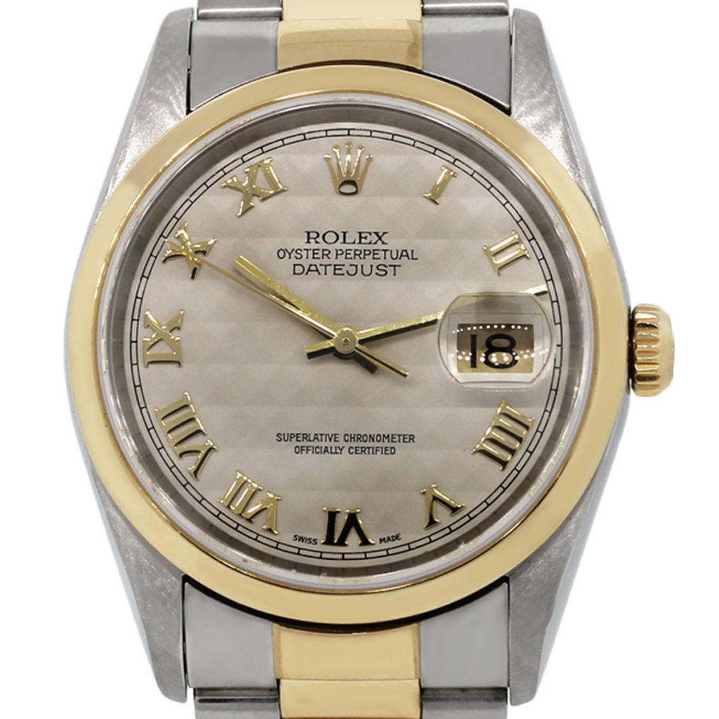 rolex datejust pyramid dial