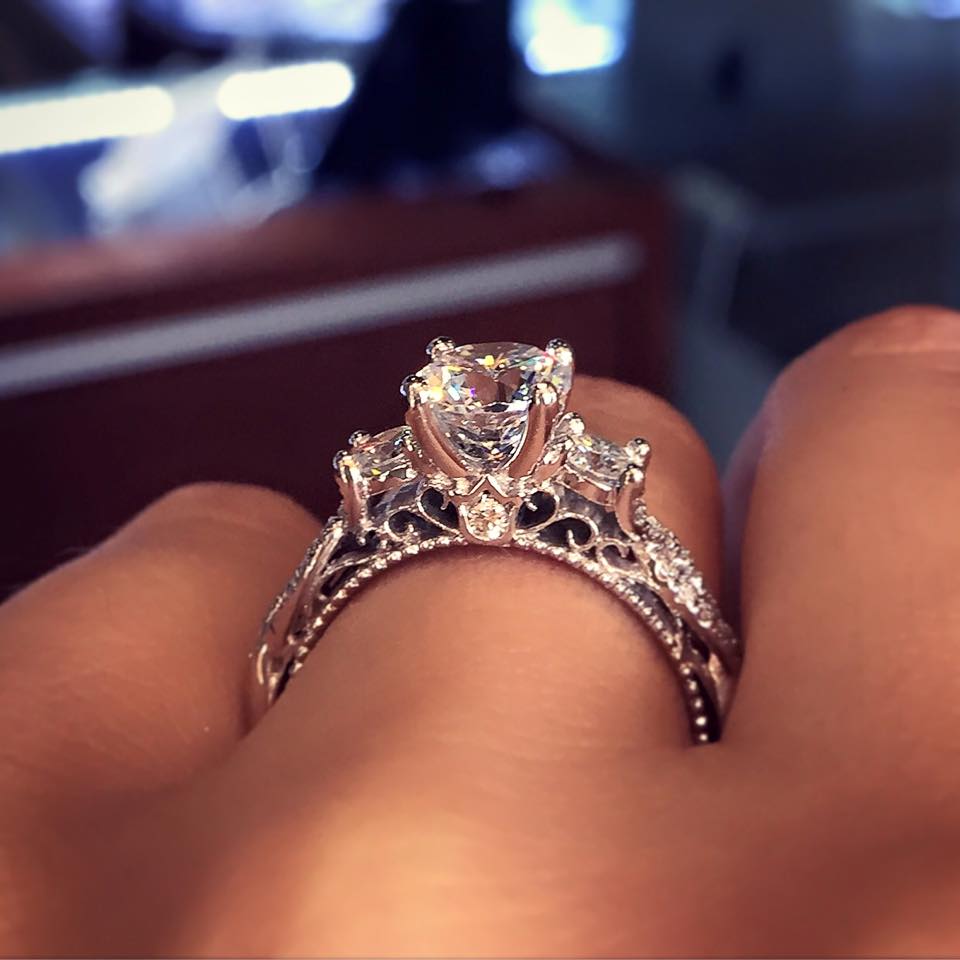 The most popular engagement ring on Pinterest