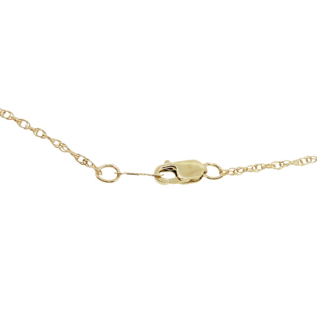 14k Yellow Gold 16" Rope Chain Necklace
