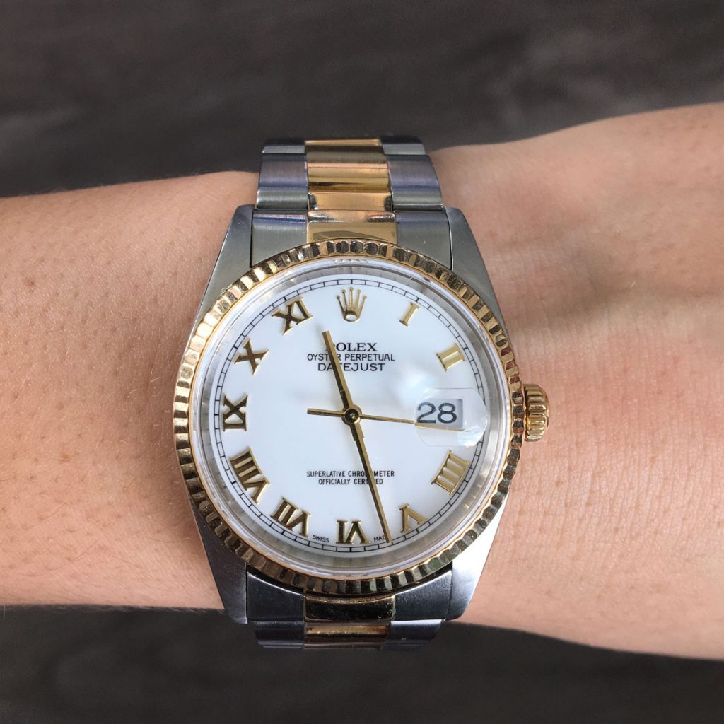rolex 16233 white dial