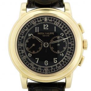 Patek Philippe 5070J Chronograph 18k Yellow Gold Mens Watch