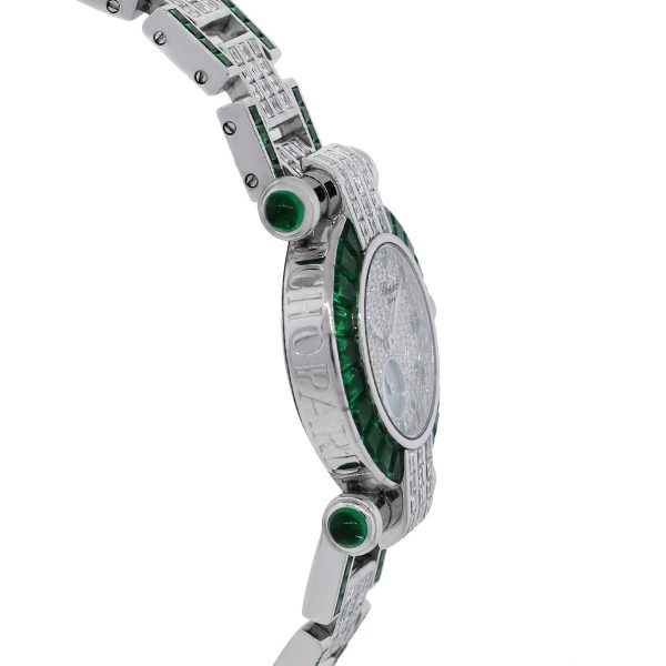 Chopard emerald diamond watch