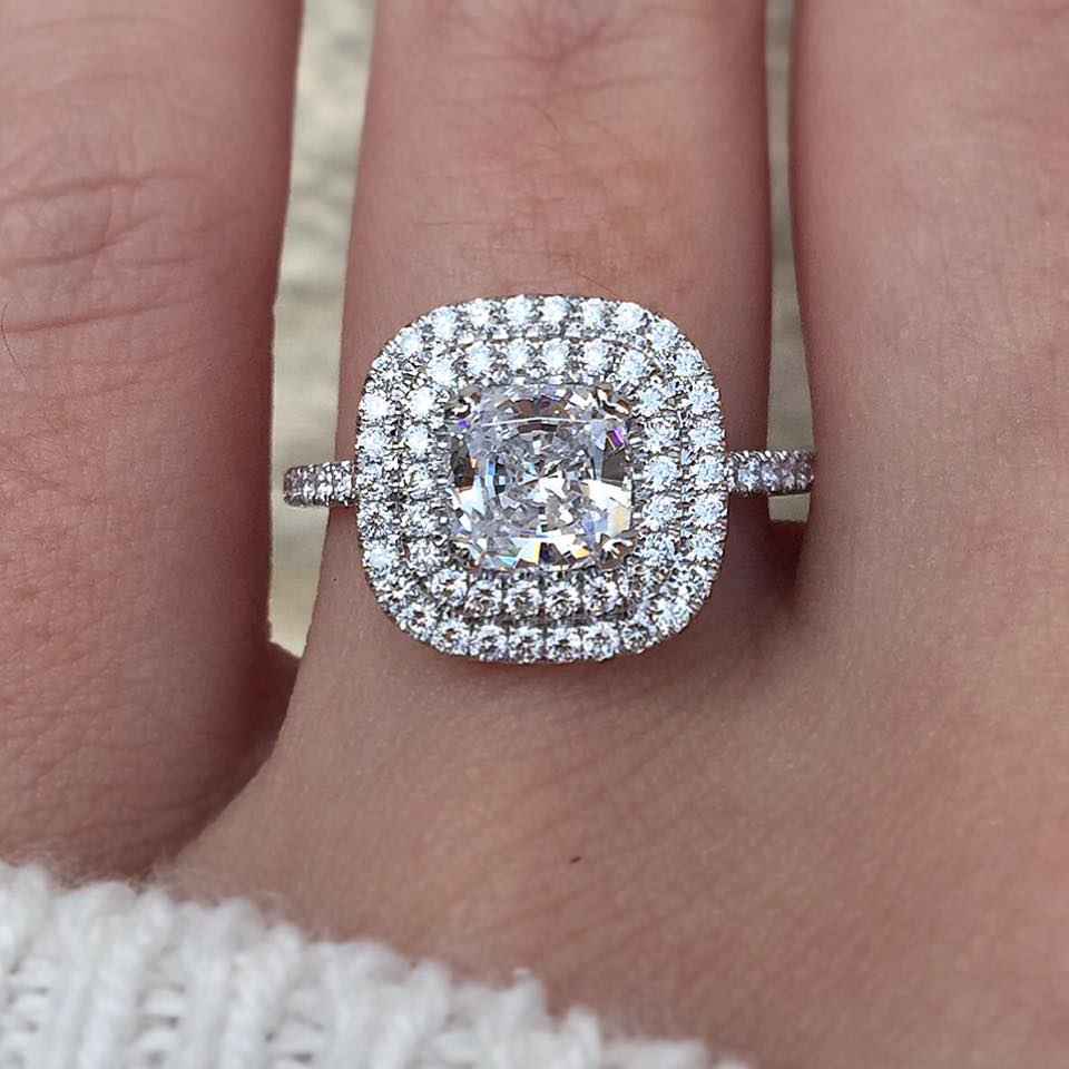 Top 10 Cushion Cut Engagement Rings