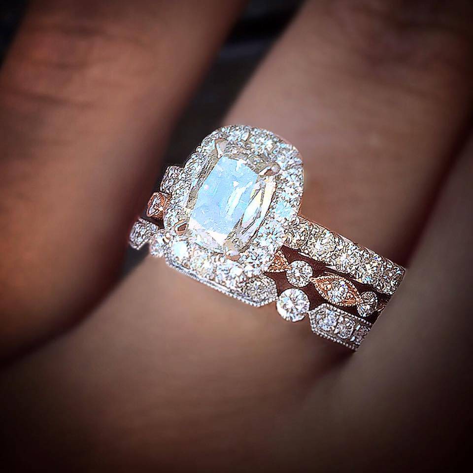 Top 10 Cushion Cut Engagement Rings Of 2016 Raymond Lee Jewelers 