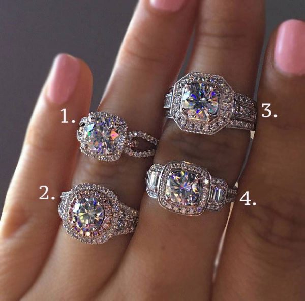 Top 10 Halo Engagement Rings Raymond Lee Jewelers