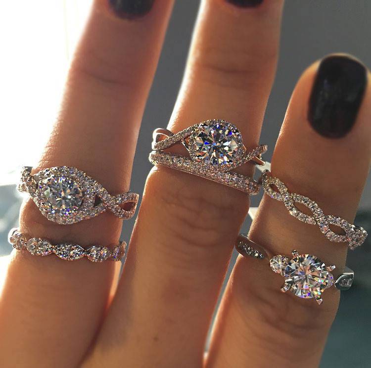 Gabriel & Co. engagement rings