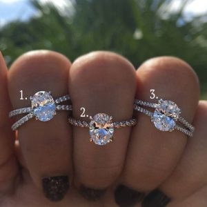 A. Jaffe engagement rings