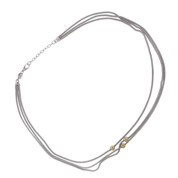 white gold necklace
