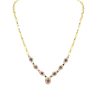 18k Yellow Gold 1.66ctw Diamond and 3ctw Ruby Necklace