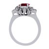 Ruby diamond ring
