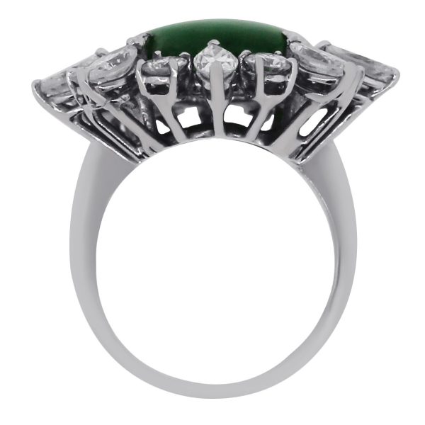 Diamond Jadeite Ring