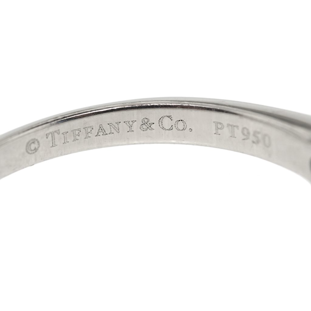 Tiffany & Co. Platinum 0.21ct Diamond Engagement Ring
