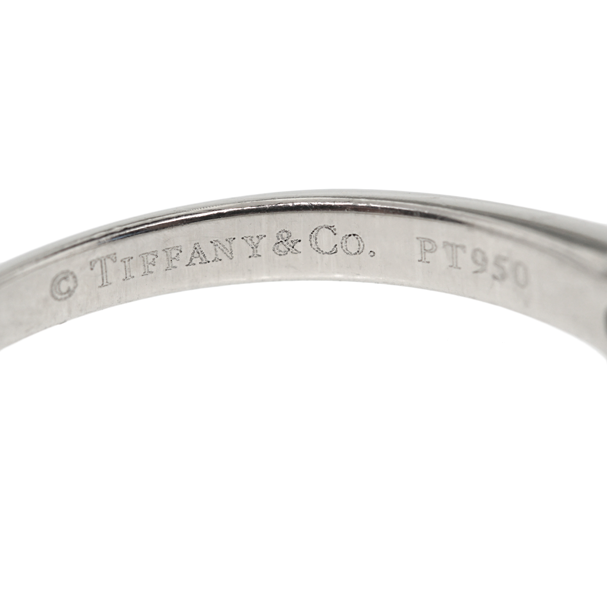 Tiffany & Co. Platinum 0.21ct Diamond Engagement Ring – Raymond Lee ...