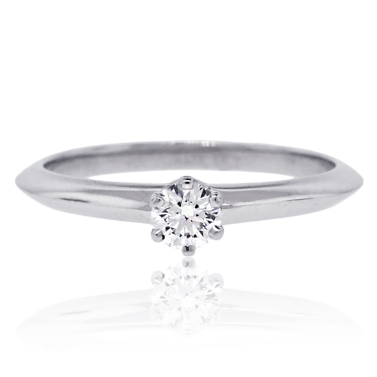 Tiffany & Co White Gold, Diamond and Sapphire Ring - auriks.com