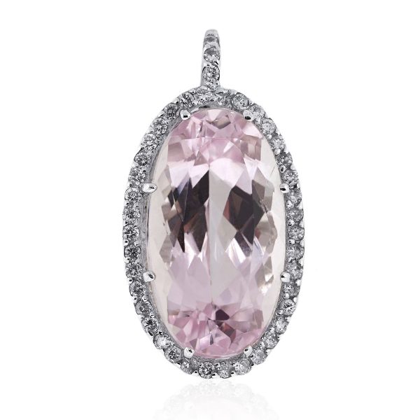 Diamond gemstone pendant