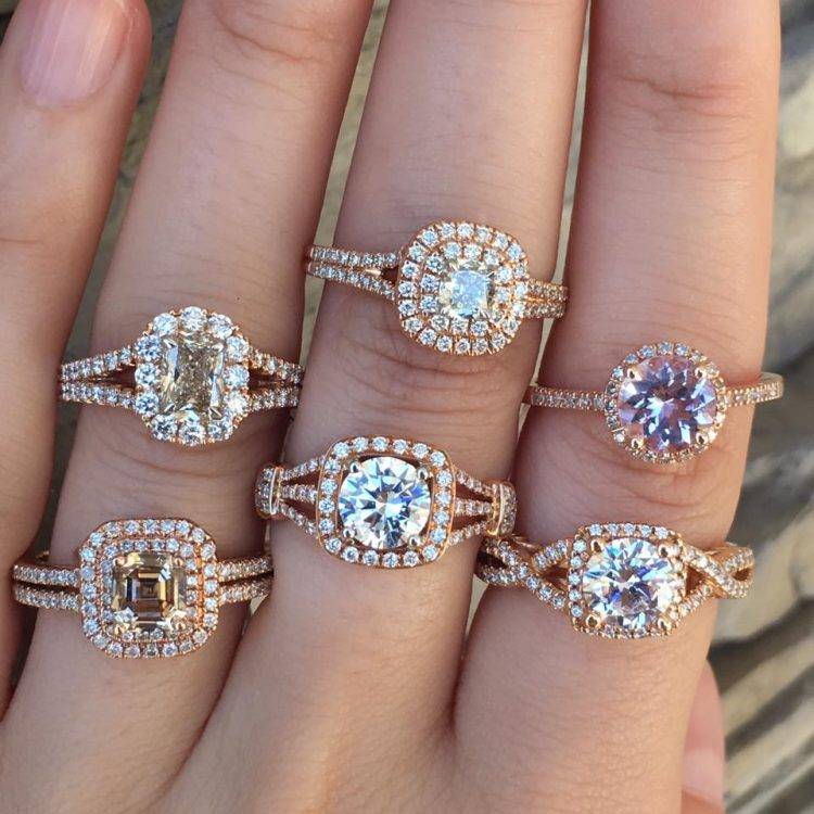 Henri Daussi Engagement Rings