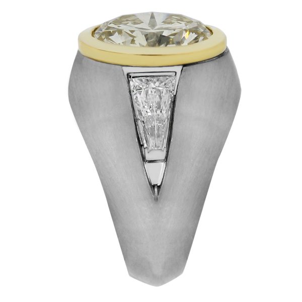 Diamond mens ring