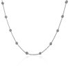 Diamond by the yard necklace