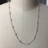 Diamond by the yard necklace