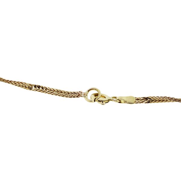 14k Yellow Gold 18″ Fox Chain – Raymond Lee Jewelers