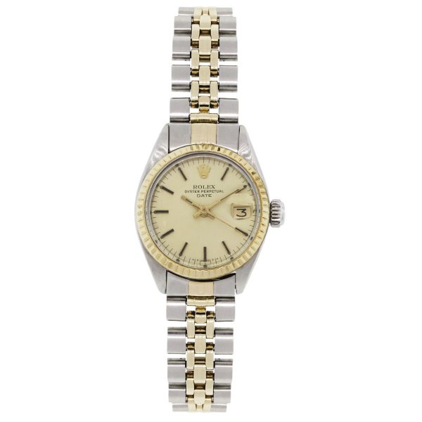 Rolex 6917 Date Two Tone Ladies Watch